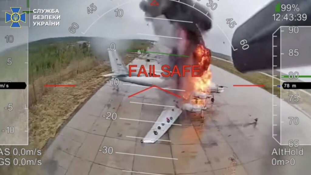Operation Spiderweb drone attack