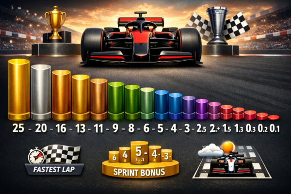 Formula One Points Scoring System (2025 Revision)
