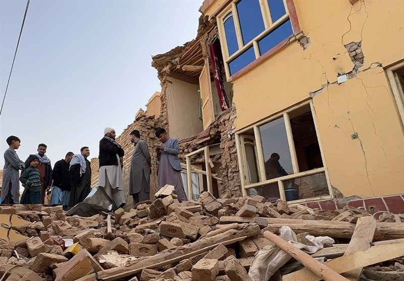 Afghanistan earthquake damage