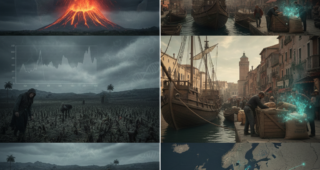 Scientists Uncover Volcanic Trigger Behind the Black Death