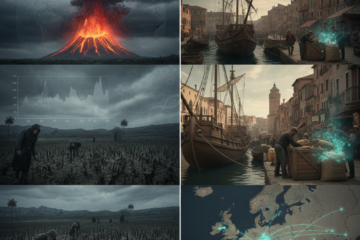 Scientists Uncover Volcanic Trigger Behind the Black Death