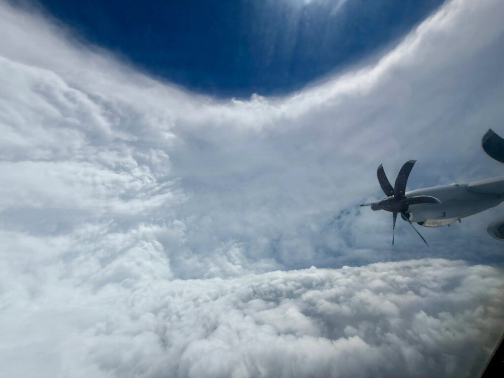 Hurricane Melissa eye