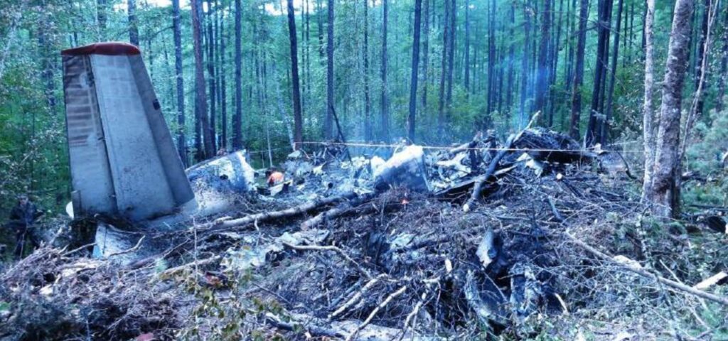 Angara Airlines Flight 2311 wreckage