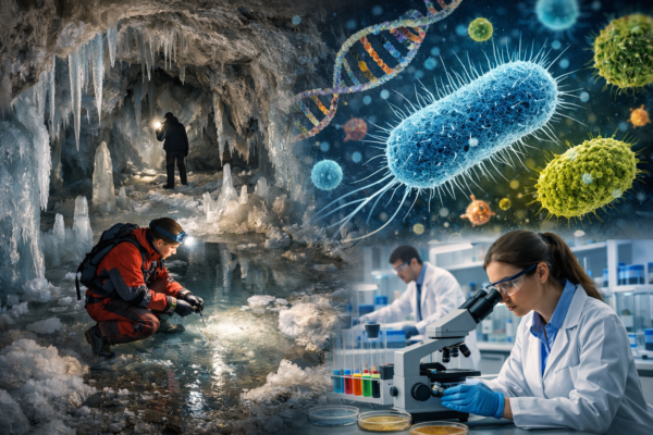 Ancient Secrets in Modern Times: 5,000-Year-Old Ice Cave Bacterium Reveals Antibiotic Resistance