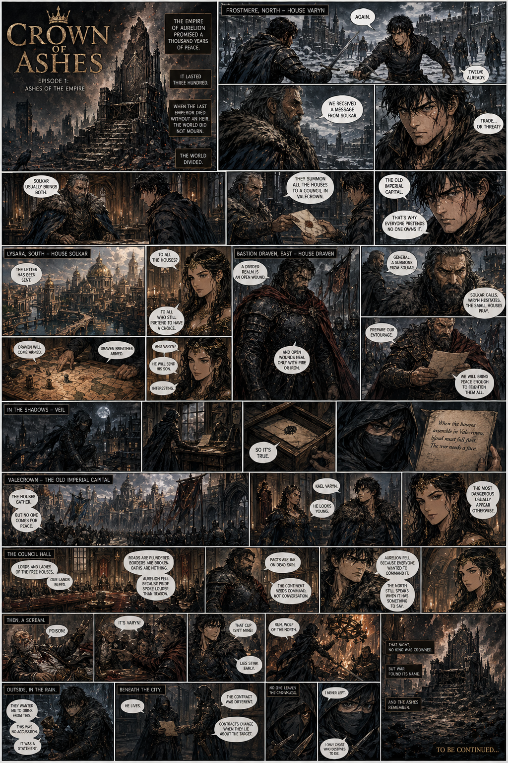 Crown of Ashes Episode 1 Ashes of the Empire