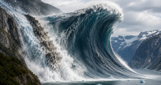 Alaska Records One of the Largest Tsunamis Ever Observed as Massive Wave Towers Above Skyscrapers