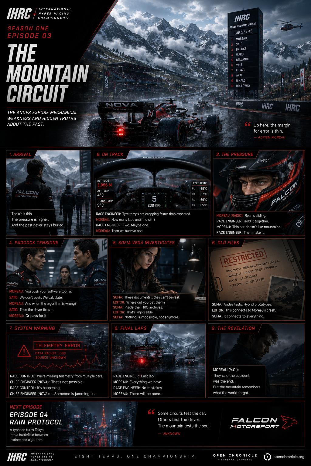 RED SECTOR Episode 3 The Mountain Circuit cover