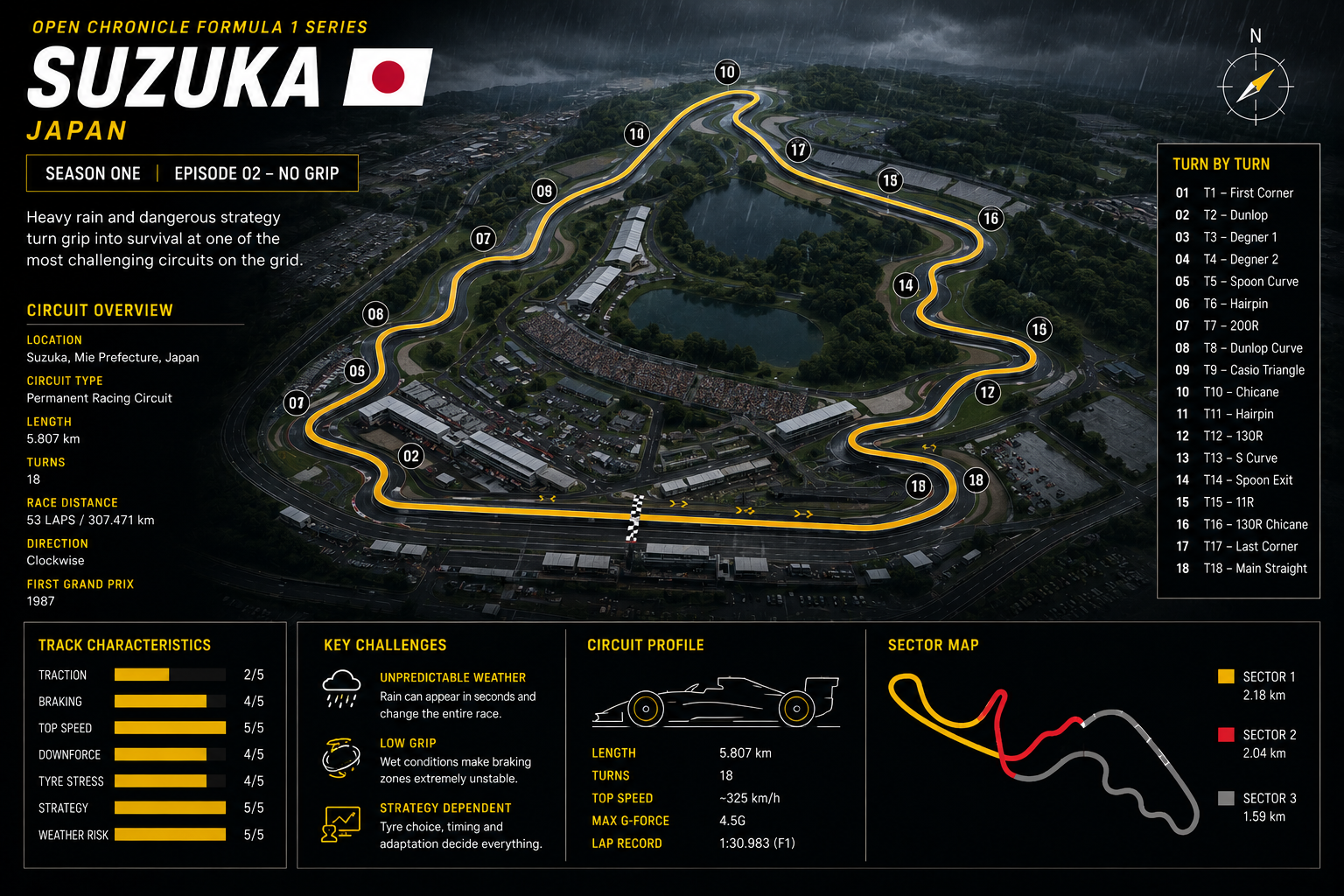 Suzuka Circuit Limit Line