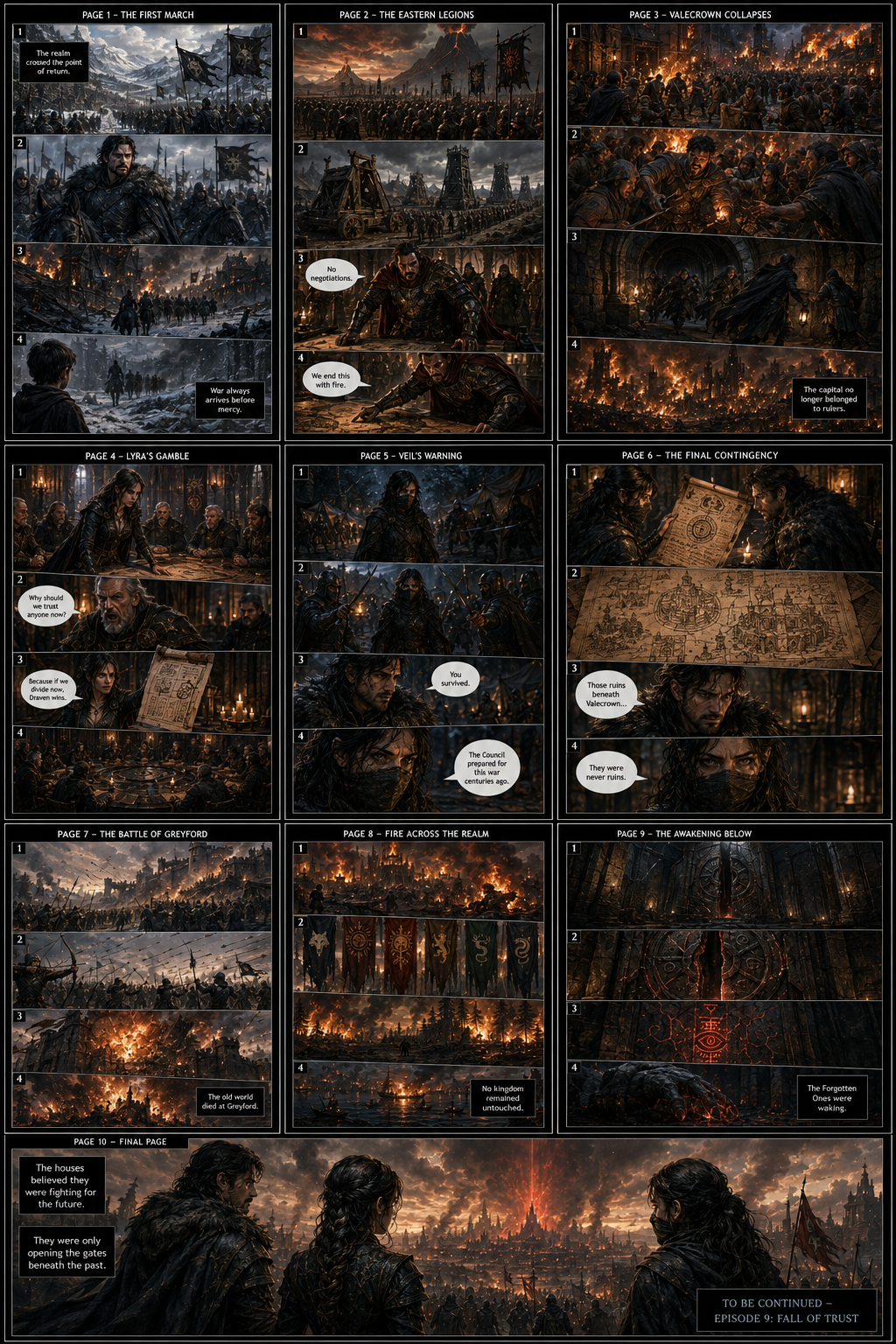Crown of Ashes Episode 8 War Ignites