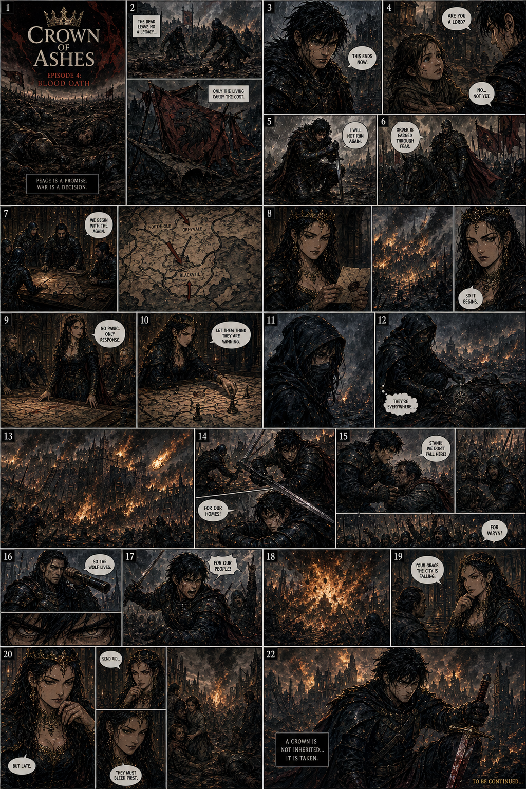 Crown of Ashes Episode 4 Blood Oath