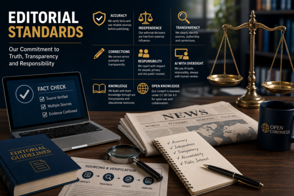 Editorial Standards: The Principles Behind Open Chronicle