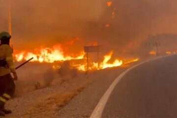 Un devastador incendio forestal deja al menos 12 muertos en el sur de España