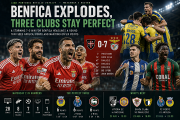The Story of Matchday 2: Benfica Explode, Three Clubs Stay Perfect