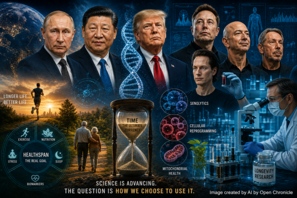 The Global Elite’s Race Against Ageing: From Putin and Xi to Silicon Valley’s Longevity Billionaires