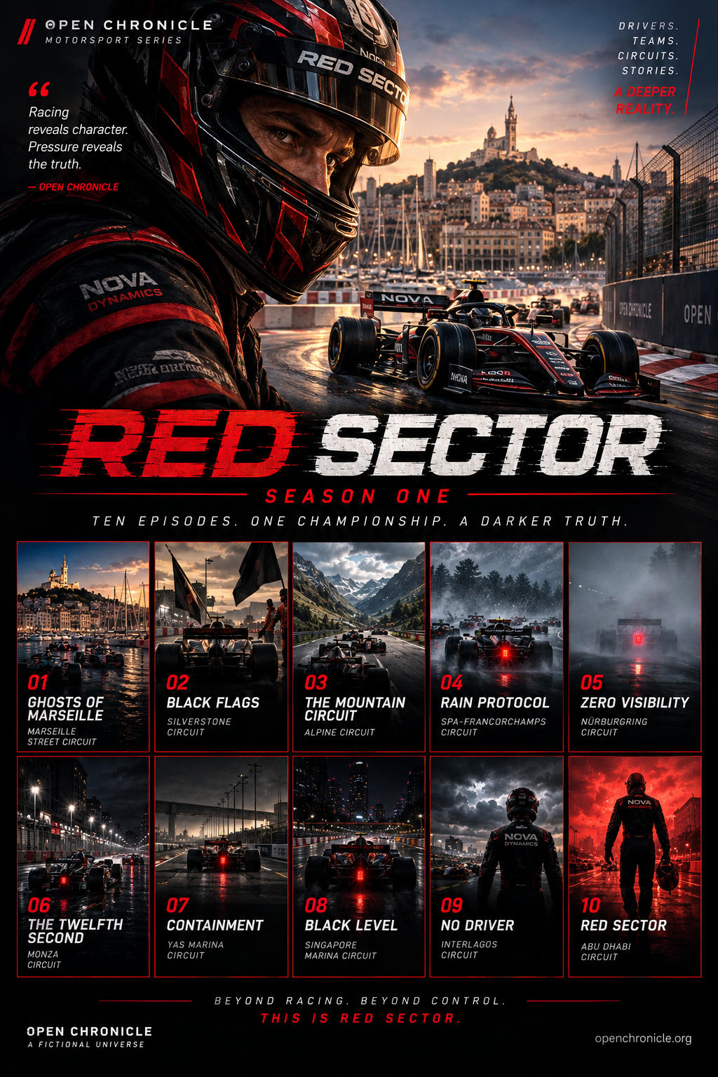 RED SECTOR Season One — Open Chronicle MotorSport Series