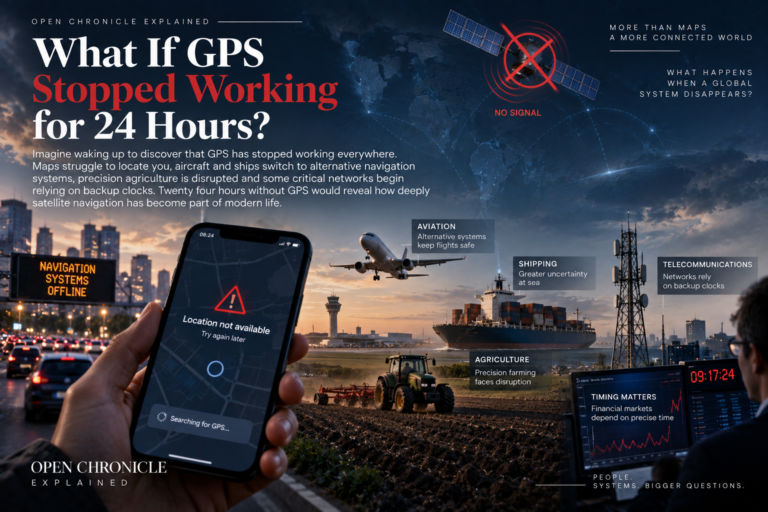 What If GPS Stopped Working for 24 Hours?