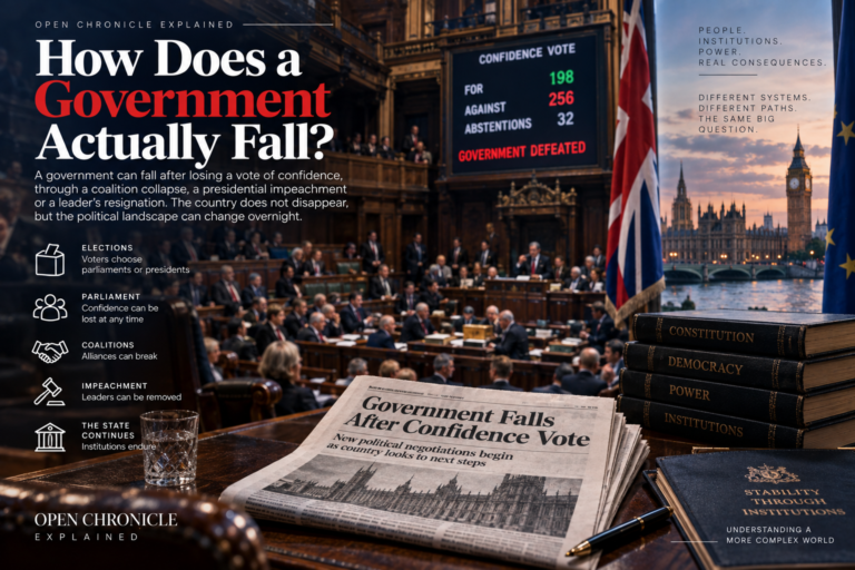 How Does a Government Actually Fall?