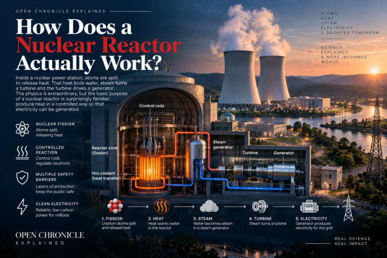 How Does a Nuclear Reactor Actually Work?