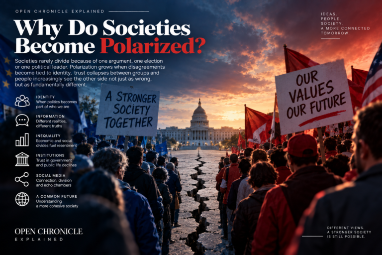 Why Do Societies Become Polarized?