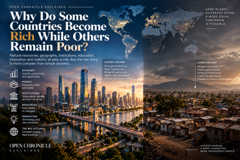 Why Do Some Countries Become Rich While Others Remain Poor?