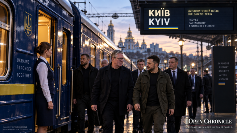 How Do World Leaders Travel to Kyiv During a War?
