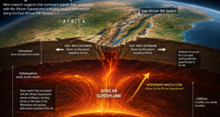 A Massive Plume Deep Beneath Africa Is Pulling the Continent Apart