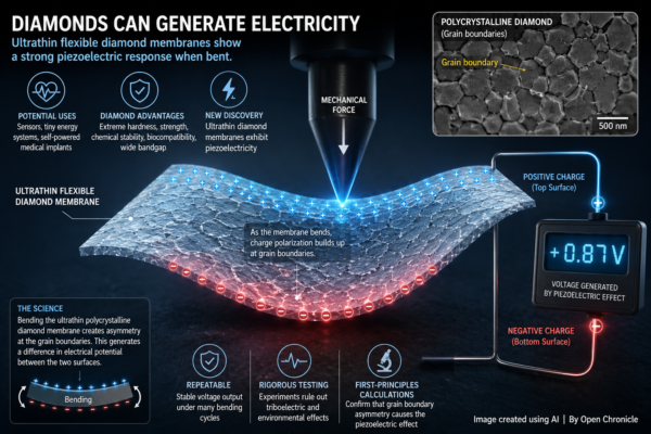 Scientists Discover Diamonds Can Generate Electricity