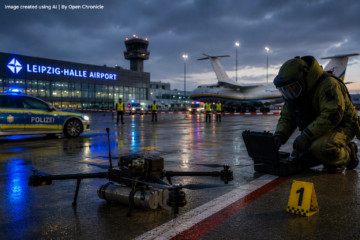 Deutschland macht Russland für Drohnenangriff auf Flughafen Leipzig/Halle verantwortlich