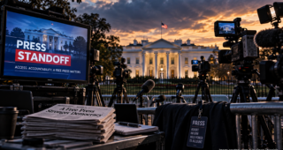 Major US Networks Suspend White House Coverage as Media Outlets Sue Trump Administration