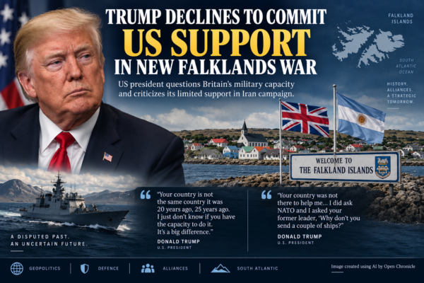 Trump Declines to Commit US Support in Potential New Falklands Conflict