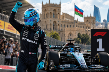 George Russell Takes Commanding Azerbaijan GP Pole as Mercedes Dominates Baku Qualifying