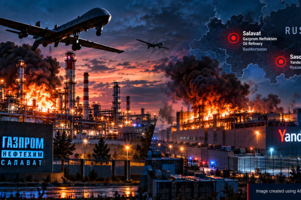 Ukraine Strikes Gazprom Oil Refinery and Yandex Data Center in Major Drone Attacks Across Russia