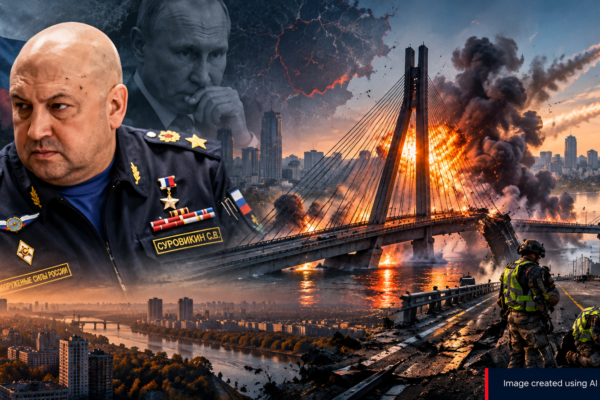 Putin Reportedly Turns to General Surovikin for Plan to Destroy Kyiv’s Bridges as Russia Faces Battlefield Pressure