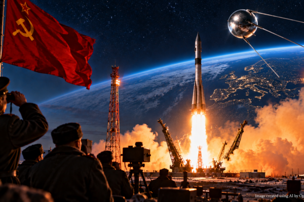 Today in History October 4, 1957: Sputnik Becomes the First Artificial Satellite to Orbit Earth
