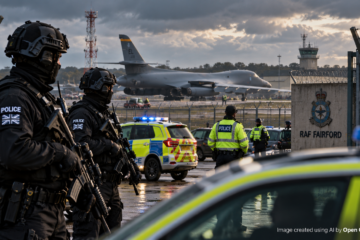 UK Police Arrest Dual UK Iranian National Over RAF Fairford Air Base Incident
