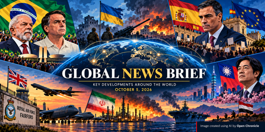 Global News Brief: Key Developments Around the World, October 5, 2026