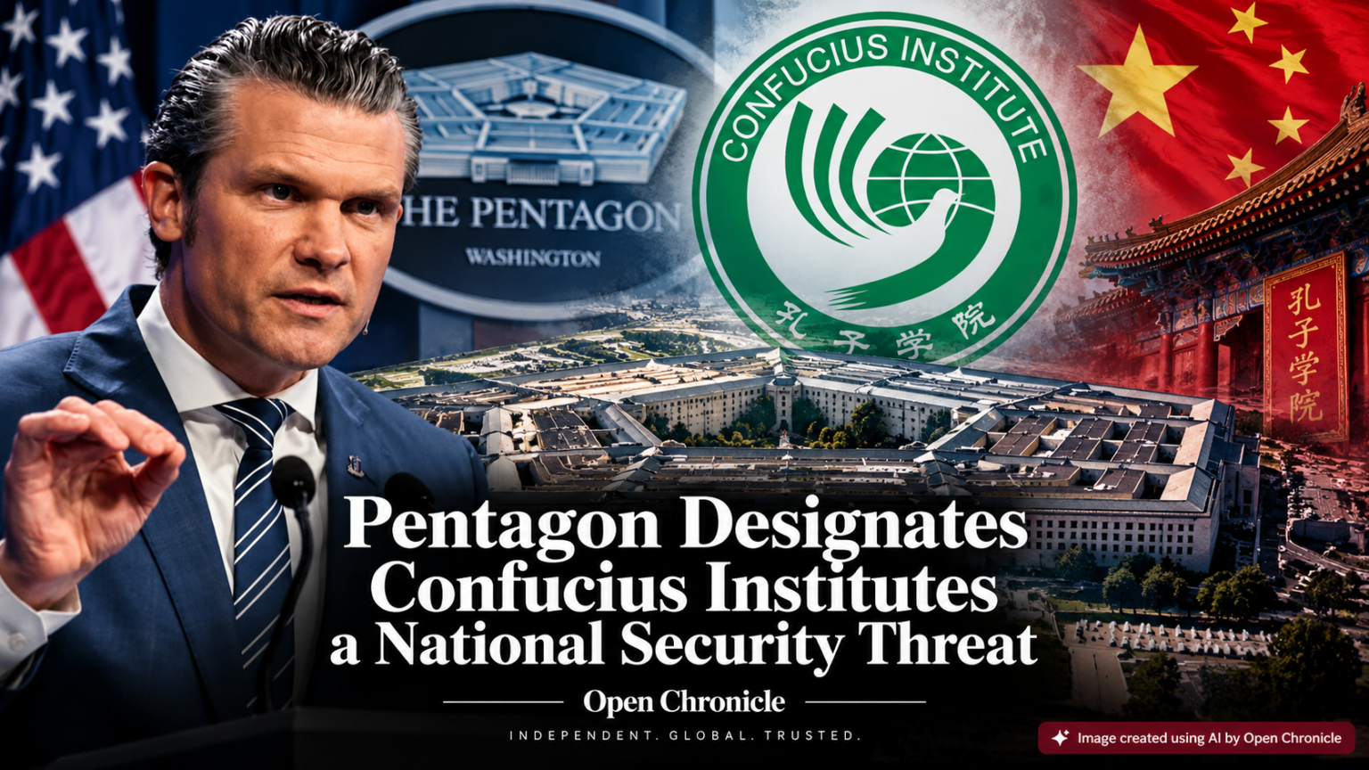 Pentagon Designates China's Confucius Institutes a US National Security ...