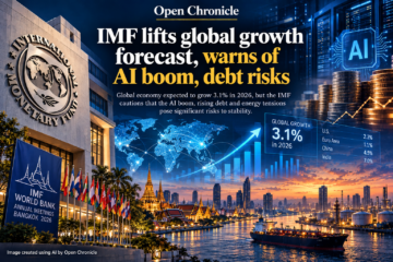 IMF Raises Global Growth Forecast to 3.1% but Warns AI Boom, Rising Debt and Energy Crisis Threaten Stability