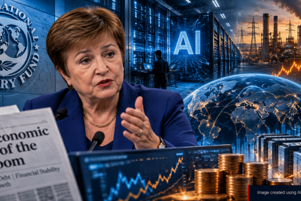 ‘Love It, Hate It, or Fear It’: IMF Chief Warns AI Boom Could Fuel New Economic Risks