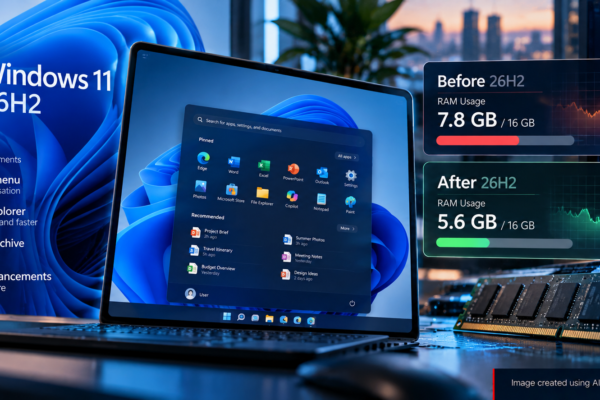 Windows 11 26H2 Appears to Cut RAM Usage, Giving Some PCs a Surprising Performance Boost